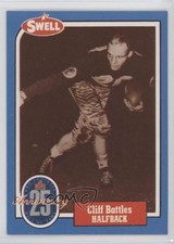 1988 Swell Football Greats Hall of Fame Cliff Battles #10 HOF 0c4