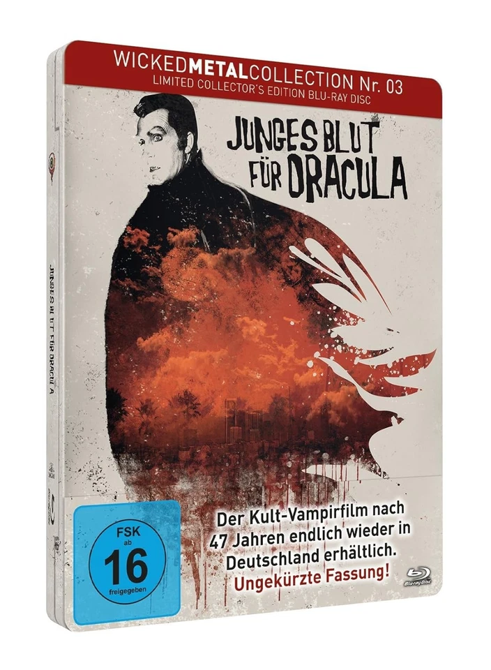 JUNGES BLUT FÜR DRACULA - Steelbook - Blu-ray - Ungekürzte Fassung! NEU/OVP - Bild 1 von 1