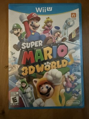 Super Mario 3D World Nintendo Wii U Game Brand New Factory Sealed