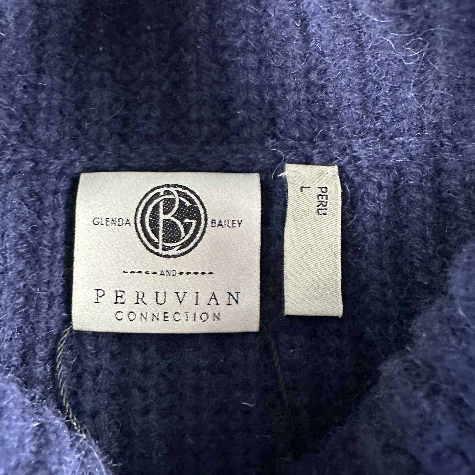Peruvian Connection Glenda Bailey Turtleneck Swea… - image 11