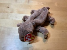 TY Beanie Baby - PECAN The Brown Bear Stuffed Animal Plush Toy