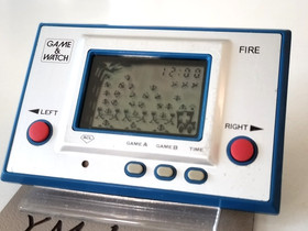 Nintendo RC-04 Fire Game and Watch Handheld Game Retro Japan Tested #01914846