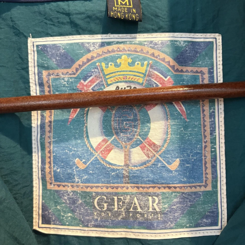 Vintage Gear For Sports Jacket Mens Medium Windbreaker Young Life Windy Gap 90s - Image 3 of 4