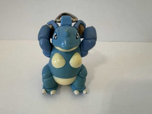 Nidoqueen Pokemon Character Keychain Figure Toy Nintendo Burger King 1999 VTG