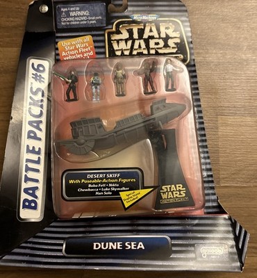 DUNE SEA Micro Machines   Star Wars Action Fleet Battle Packs 6 Galoob 1996