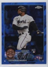 2023 Topps Chrome Update Sapphire Edition Xavier Edwards #USCS296 0b8z