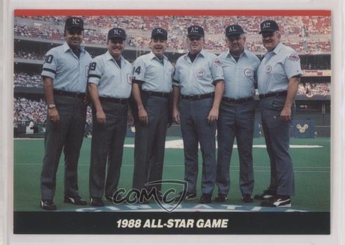 1989 T&M Umpires Randy Marsh Terry Tata Frank Pulli Dan Morrison Dale ...