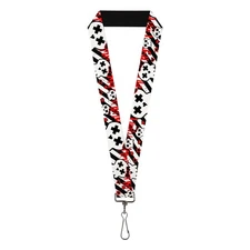 Buckle-Down Lanyard - Skulls