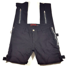 Vintage Tripp NYC Women's Men's Pants Black Goth Punk Skinny Straight Leg 28.5