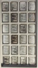 Valcambi Suisse 24 X 1 Gram .999 Silver Bars & Wallet