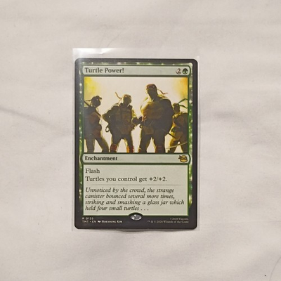 #ad Magic: The Gathering Turtle Power 0135 Rare Enchantment TMT 2026 $7.50