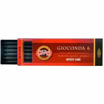 Koh I Noor Gioconda 5.6mm Lead Refills for Clutch Pencil Holders Packs of 6