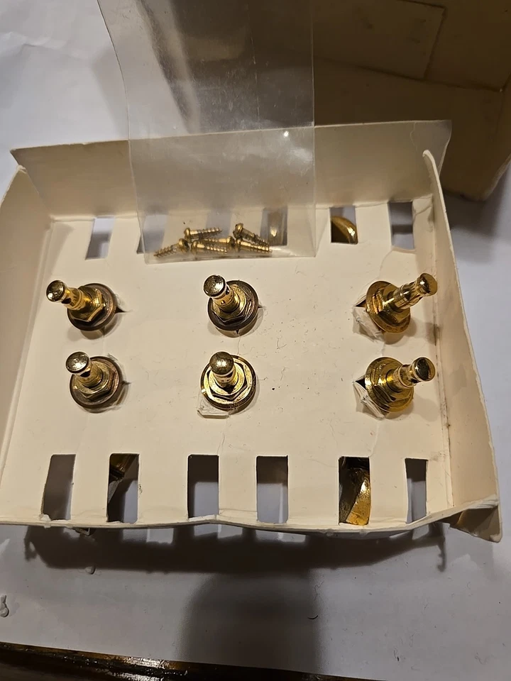 Patente Gibson Vintage Gold Grover Futura pendiente años 60 Foto 3 de 4