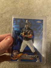 2018 Topps Chrome - Andrew McCutchen #74 Blue Wave Refractor /75
