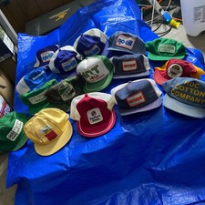 Vintage Orthene Trucker Hat Lot 16 Farmer Seed No Till Fusilade SnapBack