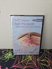 Papercrafting with Copic Products DVD by Ellen Hutson NEW SEALED
