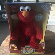 Elmo Live Doll 2008 Vintage Collectible Sesame Street Character New In Box 