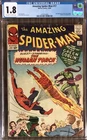 AMAZING SPIDER-MAN #17 CGC 1.8 *2ND GREEN GOBLIN APP* STAN LEE STEVE DITKO 1964