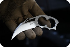 Brous Blades Silent Enforcer Fixed Knife 2.75" D2 Tool Carbon Steel Construction