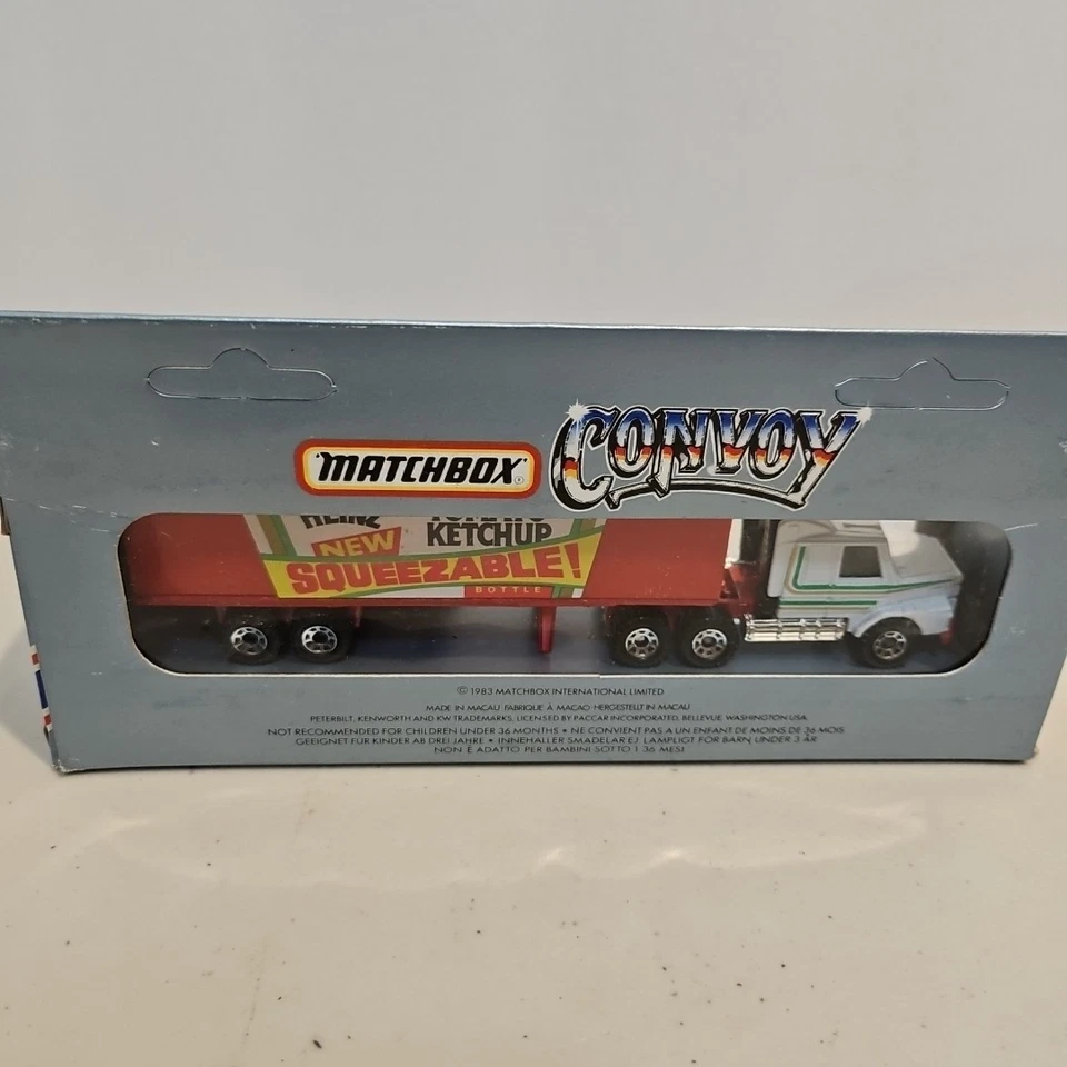 1983 Matchbox Convoy HEINZ KETCHUP SCANIA TRACTOR TRAILER #CY-16 - Image 3 of 4