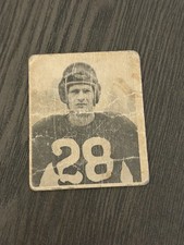 1948 Bowman #13 HUGH TAYLOR Bones Football Card Rookie RC (Read)
