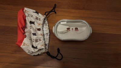 ISLE OF DOGS BENTO BOX LUNCH KIT + SACK -- RARE AND UNUSED