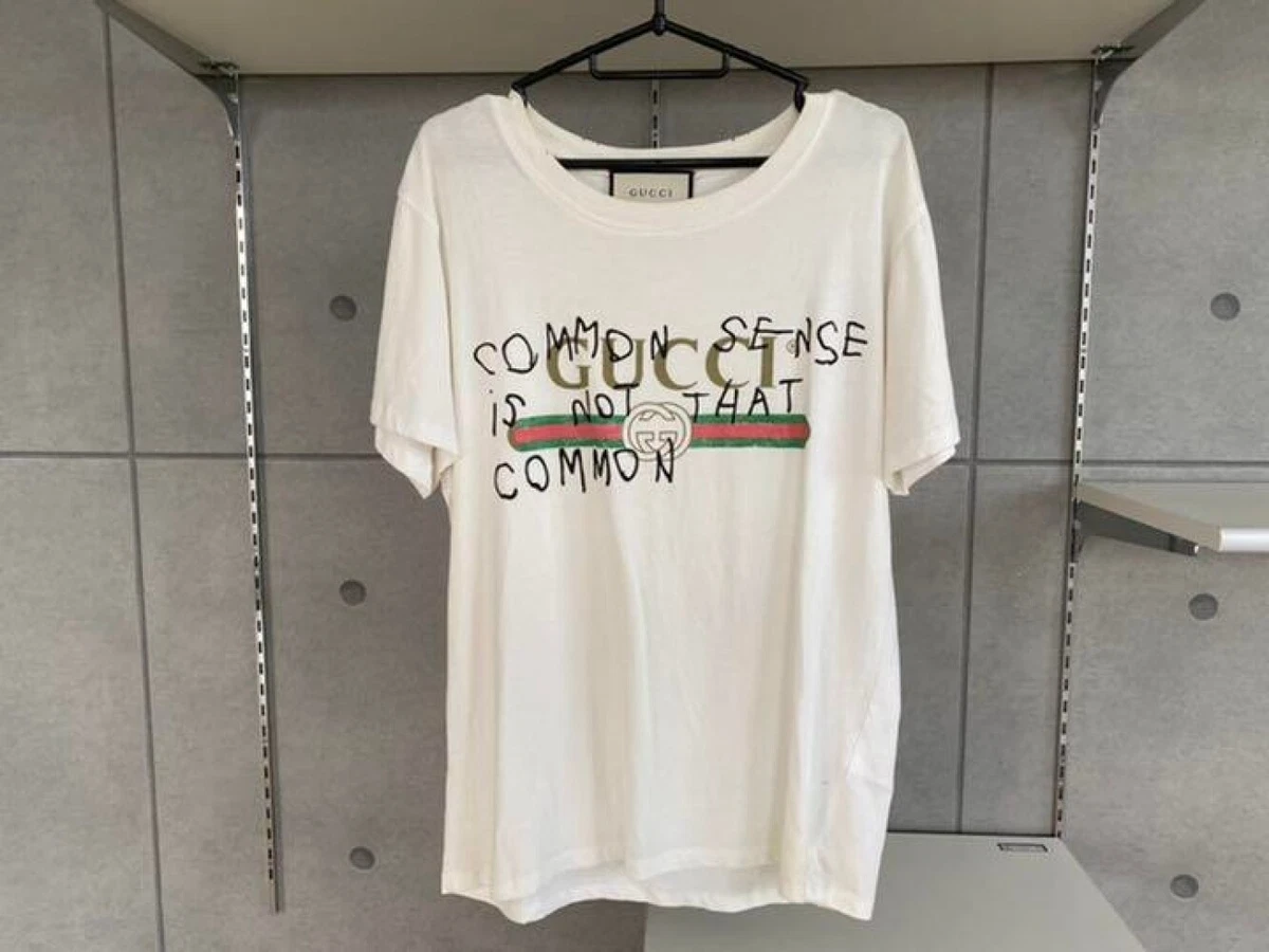 GUCCI Coco Capitan Size M short-sleeved T-shirt White Cotton | eBay