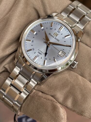 Grand Seiko Elegance Collection 25th Anniversary LE 39.5 MM GMT Watch SBGM253