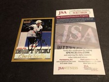 JSA Chris Kelly Autographed 1999-00 O-Pee-Chee Signed Draft Picks #270 Rookie 28
