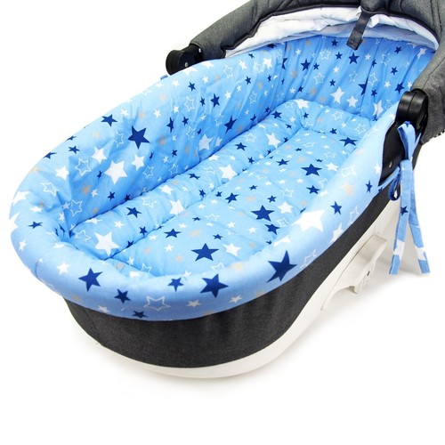 Baby Carrycot Soft Cotton Insert with Soft Mattress for Gondola in Safari - Picture 17 of 41