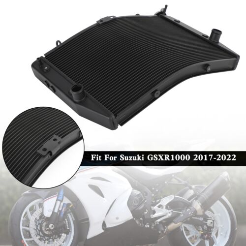 Engine Radiator Cooler Cooling Fit For Suzuki GSXR 1000 GSX-R 2017-22 K11 BLK E7