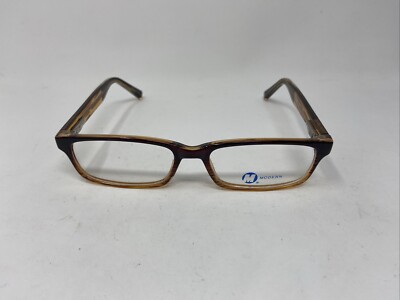 MODERN EYEWEAR HECTOR BROWN 51-18-140 FLEX HINGE EYEGLASSES  M78