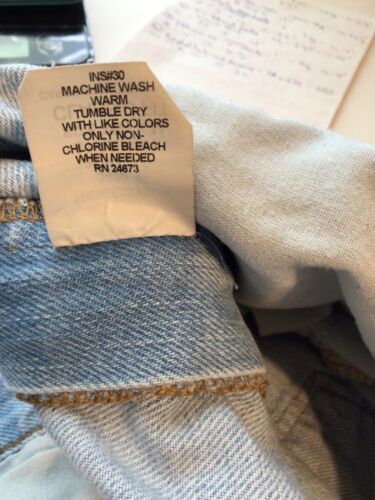 saddlebred mens size38x32 denim jeans classic fit straight leg high rise - Picture 8 of 10