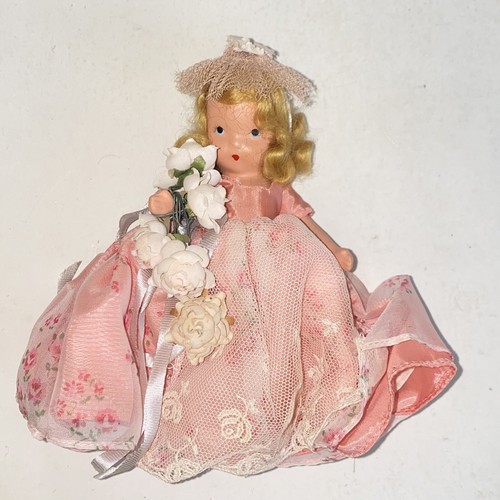 Vintage Nancy Ann Storybook Doll Family Series Bridesmaid #87 with Original Box - Picture 8 of 17