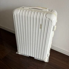 Rimowa United Arrows Salsa Ecru White 2-wheels Carry Case Suitcase