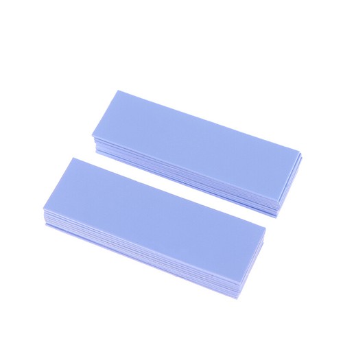 10Pcs M.2 Thermal Pad With 6.0 W/mk Thermal Conductivity Silicone GPU Heat P _xa - Photo 11/14