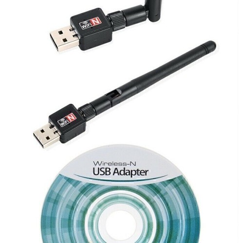 600Mbps Wireless USB Wifi Adapter Dongle Dual Band With Antenna IEEE 802.11n/g/b - Afbeelding 2 van 12