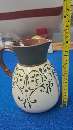 Lovatt & Langley Mill Pitcher/ Jug Circa 1893-1890; 18 cm - Picture 4 of 6
