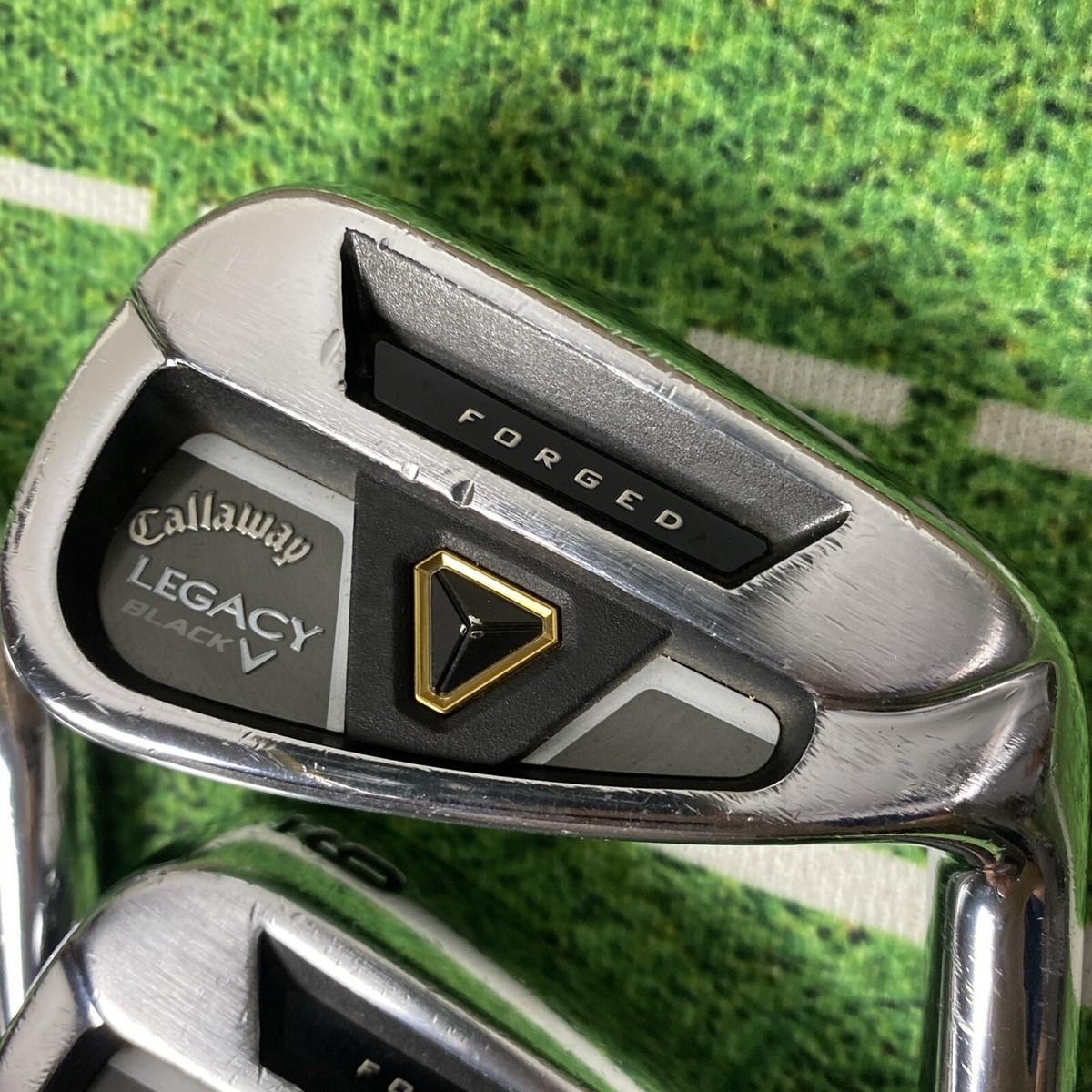 Rare Callaway Forged Legacy Black 5689P Irons RH Recoil 95 F3