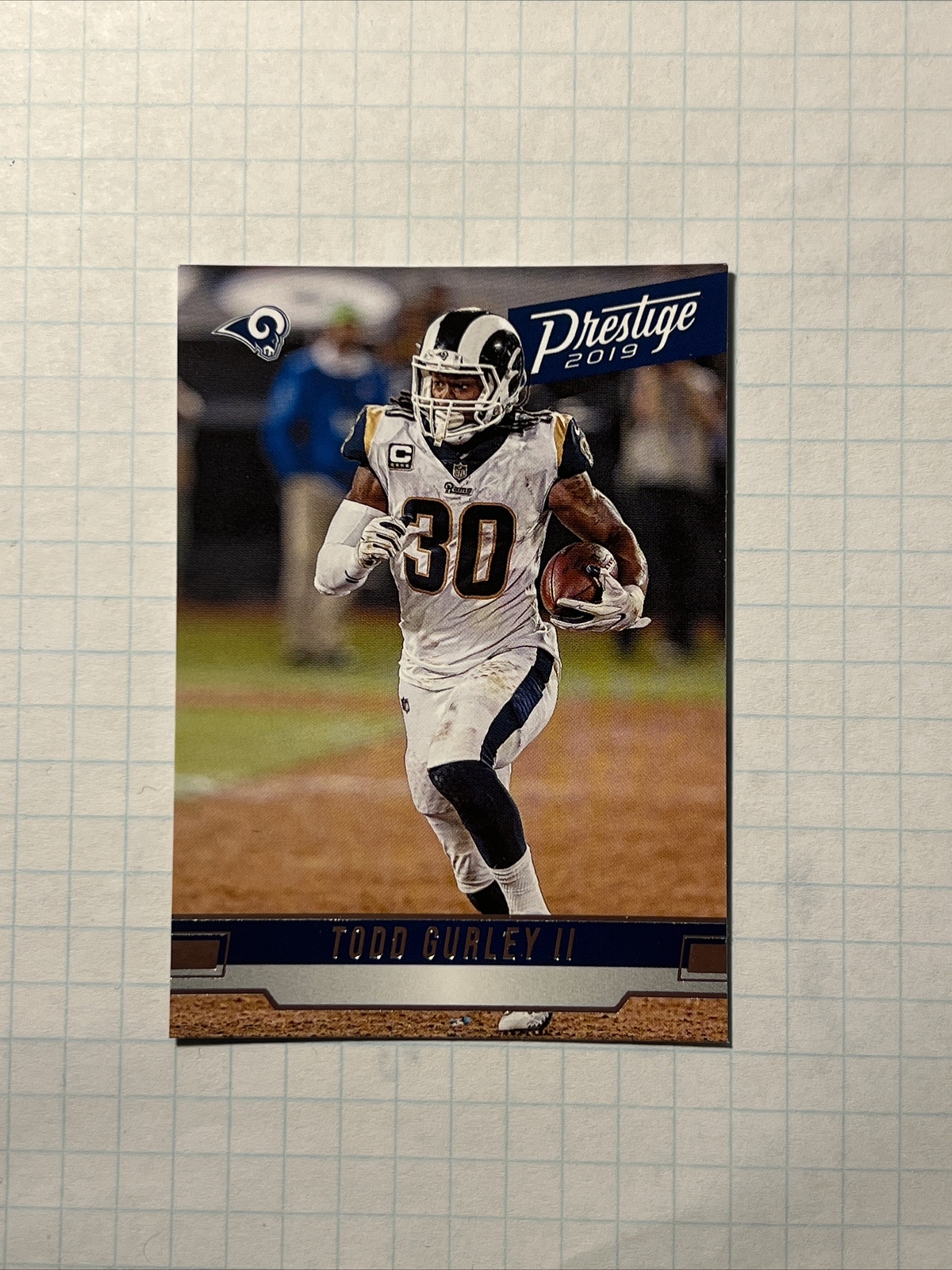 2019 Panini Prestige Football Todd Gurley II #167 Los Angeles Rams