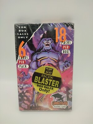 Gargoyles Sammelkarten   Versiegelte Box   18 Packungen Pro Box Skybox 1996, NEU
