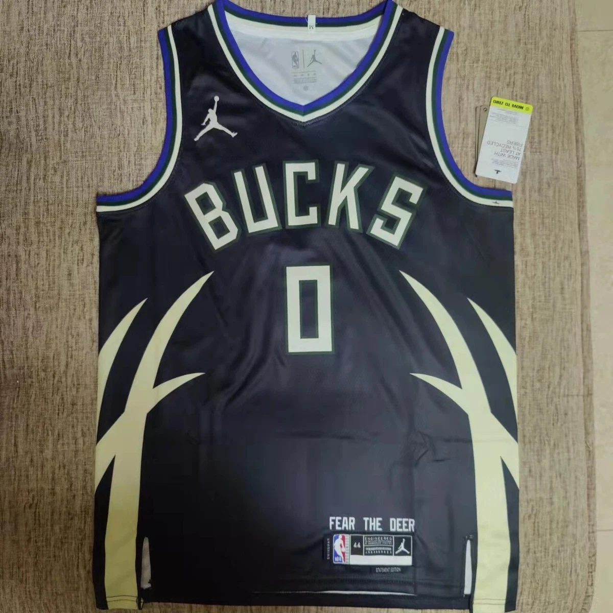 Milwaukee Bucks release '0' Damian Lillard jersey