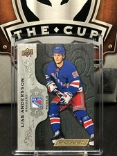2018-19 Upper Deck Engrained Black #93 Lias Andersson RC 11/49