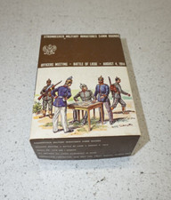 Strombecker-Military-Miniatures 54mm Officers Meeting battle of liege in 1914