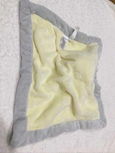 Carter’s Sunshine Lemon Giraffe Zigzag Lovey Security Blanket Grey Yellow Plush - 第 5/7 張圖片