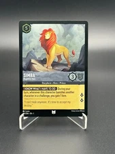 Simba 190/204 Cold Foil - The First Chapter - Lorcana TCG