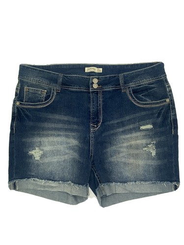 Plus Womens Faded Glory Bermuda Shorts 