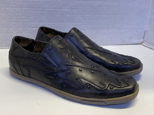 Shoes Loafers Distressed Leather 