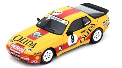 Modellauto Auto Maßstab 1:43 Spark Model Racing PORSCHE 944 TURBO CUP N.8 French