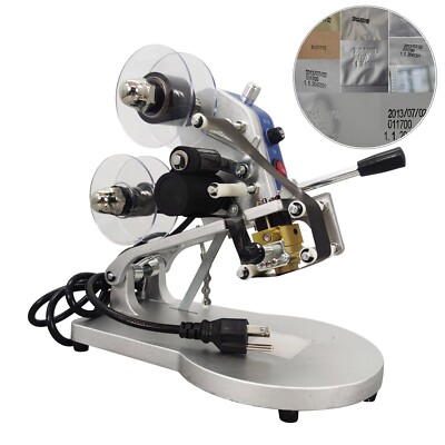 Coding Character For Hot Ribbon Manual Hot Stamping Printer Ribbon Coding Date Character Code Printer ...